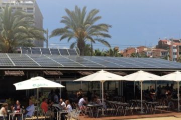 Hostelería Paneles solares