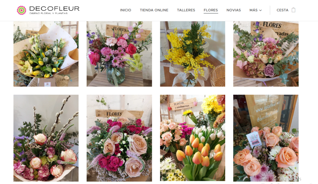 Decofleur, floristería y flores a domicilio